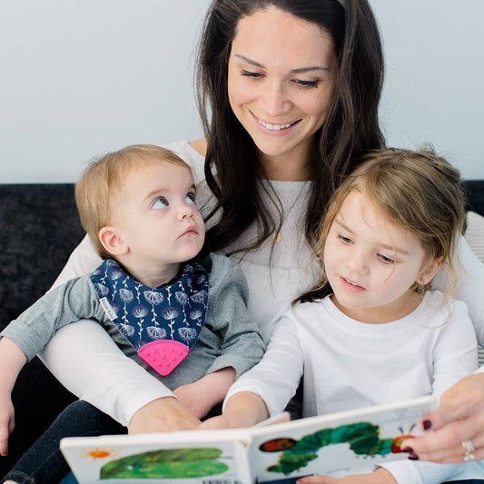 BandaBib with Teether 4-Pack: Poppy Play