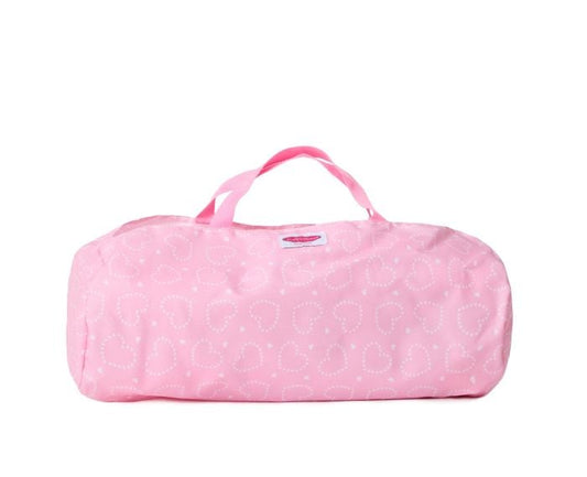 18" Pink Hearts Pack and Play