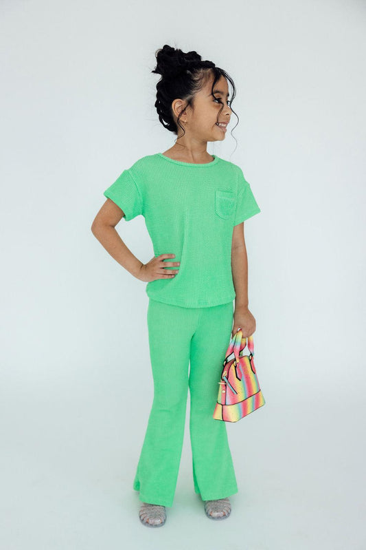 Seafoam Green Scrunchy Bells