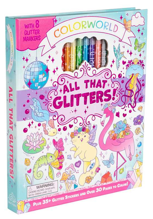 ColorWorld: All That Glitters! by Editors of Silver Dolphin Books