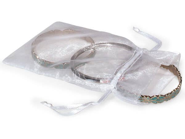 Organza Sheer Drawstring Bags