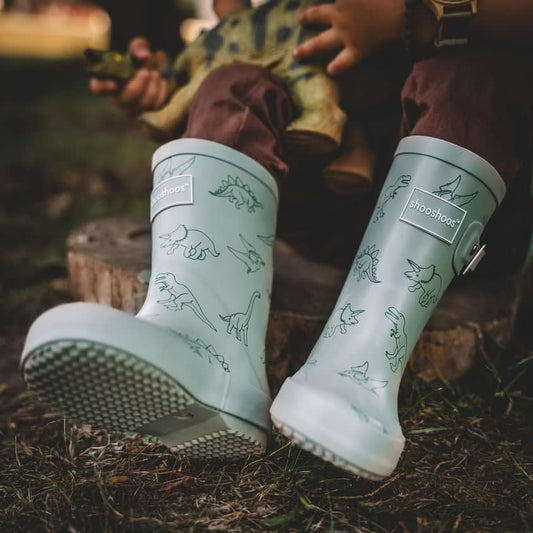 Shooshoos Dino Roar Waterproof Kids Shoes