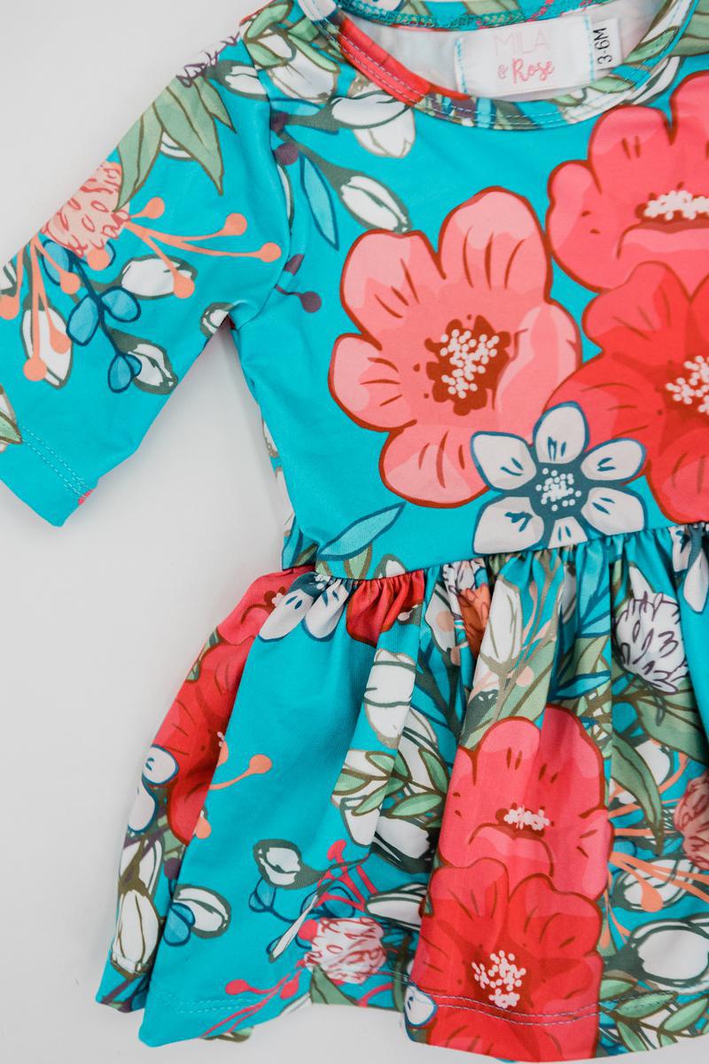 After the Rain 3/4 Sleeve Twirl Bodysuit