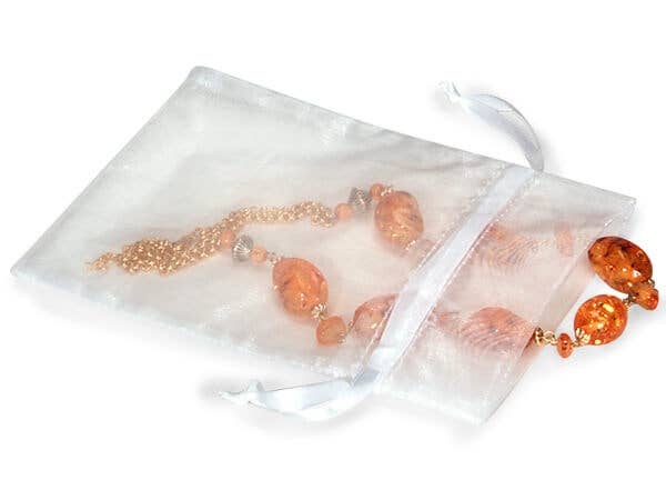 Organza Sheer Drawstring Bags