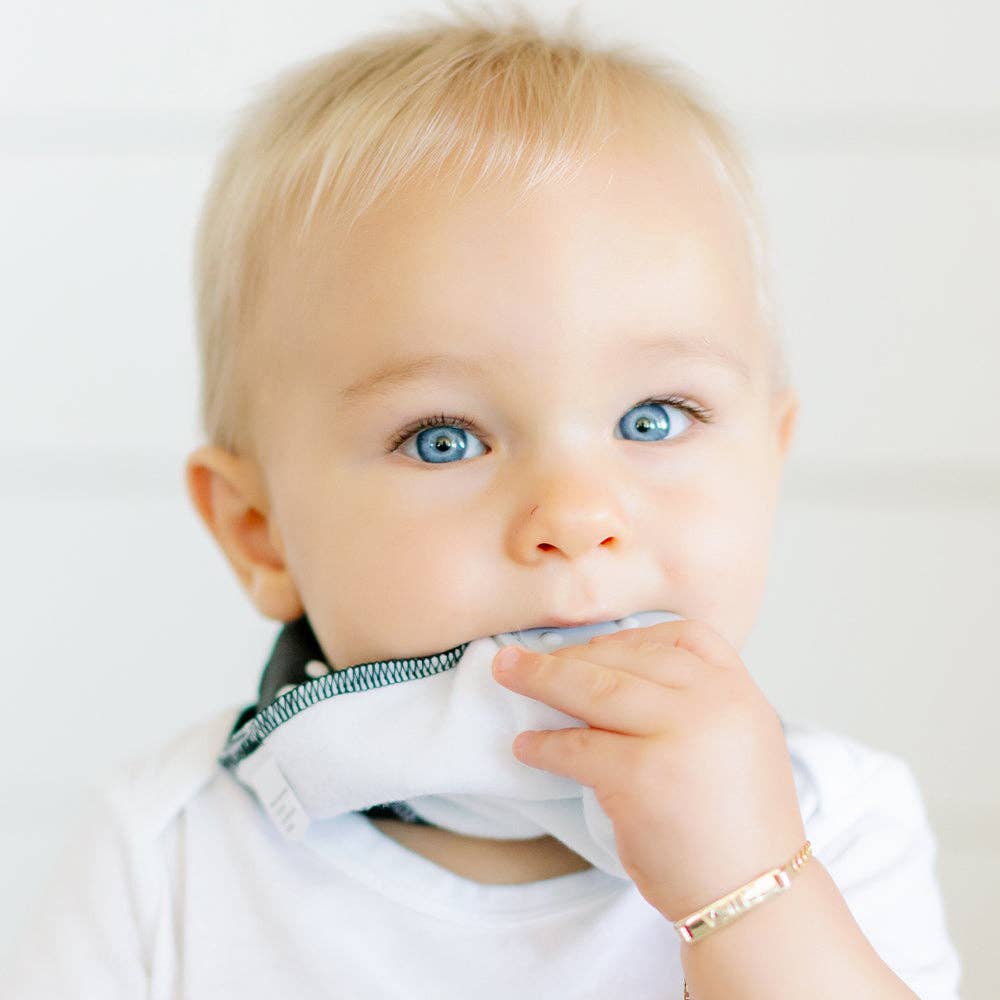 BandaBib with Teether 4-pack: Luca