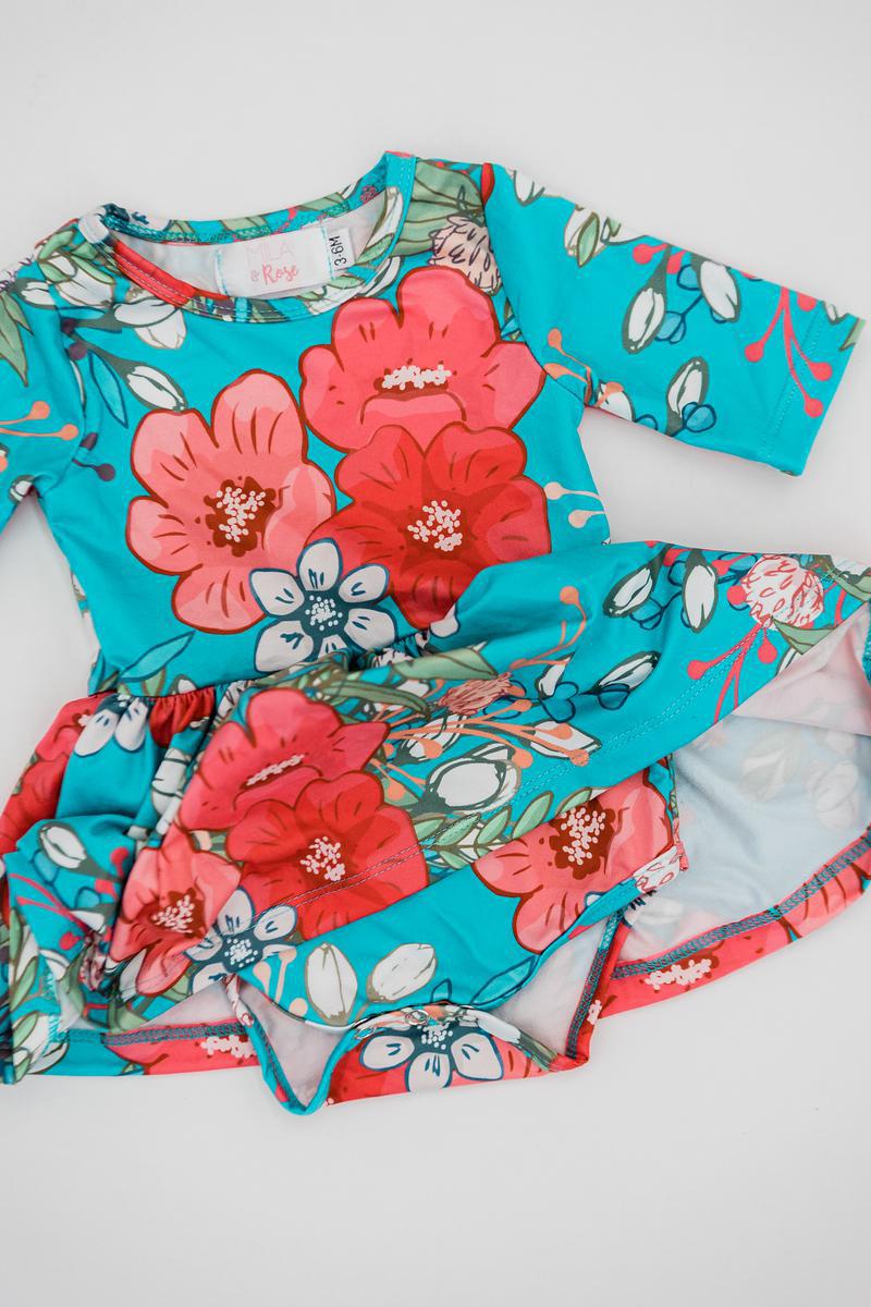 After the Rain 3/4 Sleeve Twirl Bodysuit