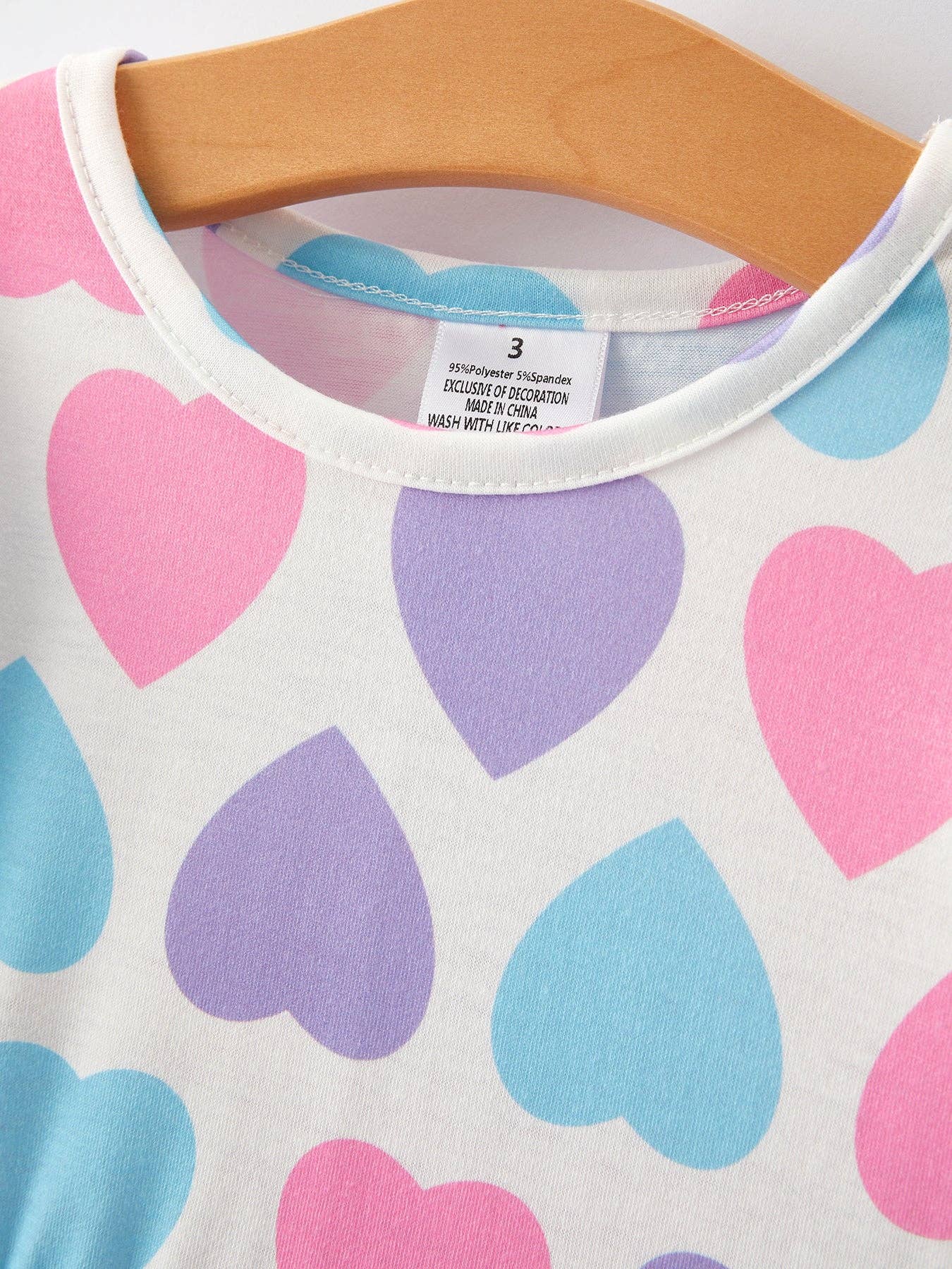 Girls Valentines Twirl Dress