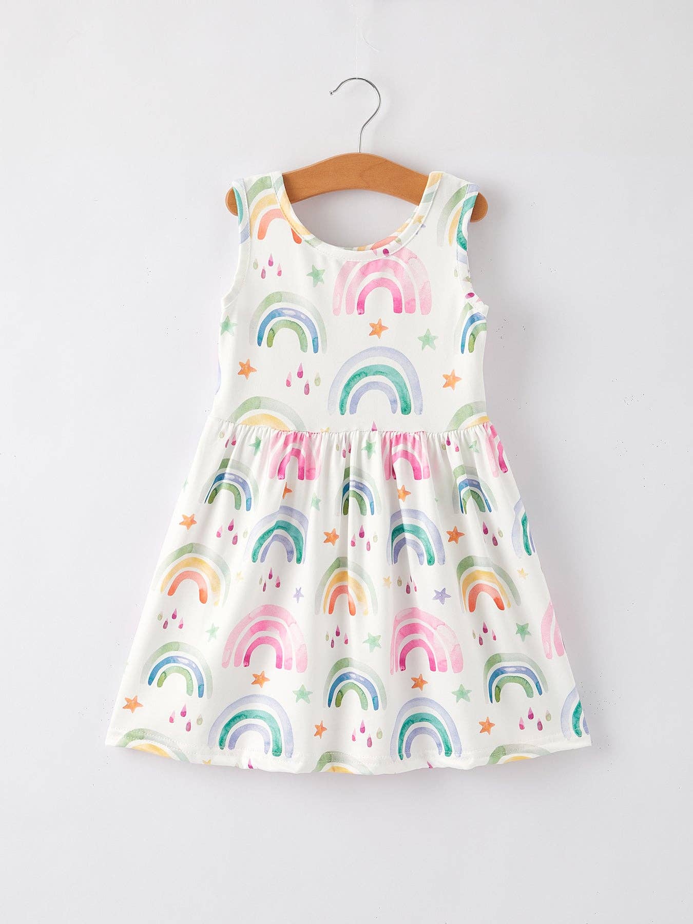 Rainbow Star Colorful Dresses