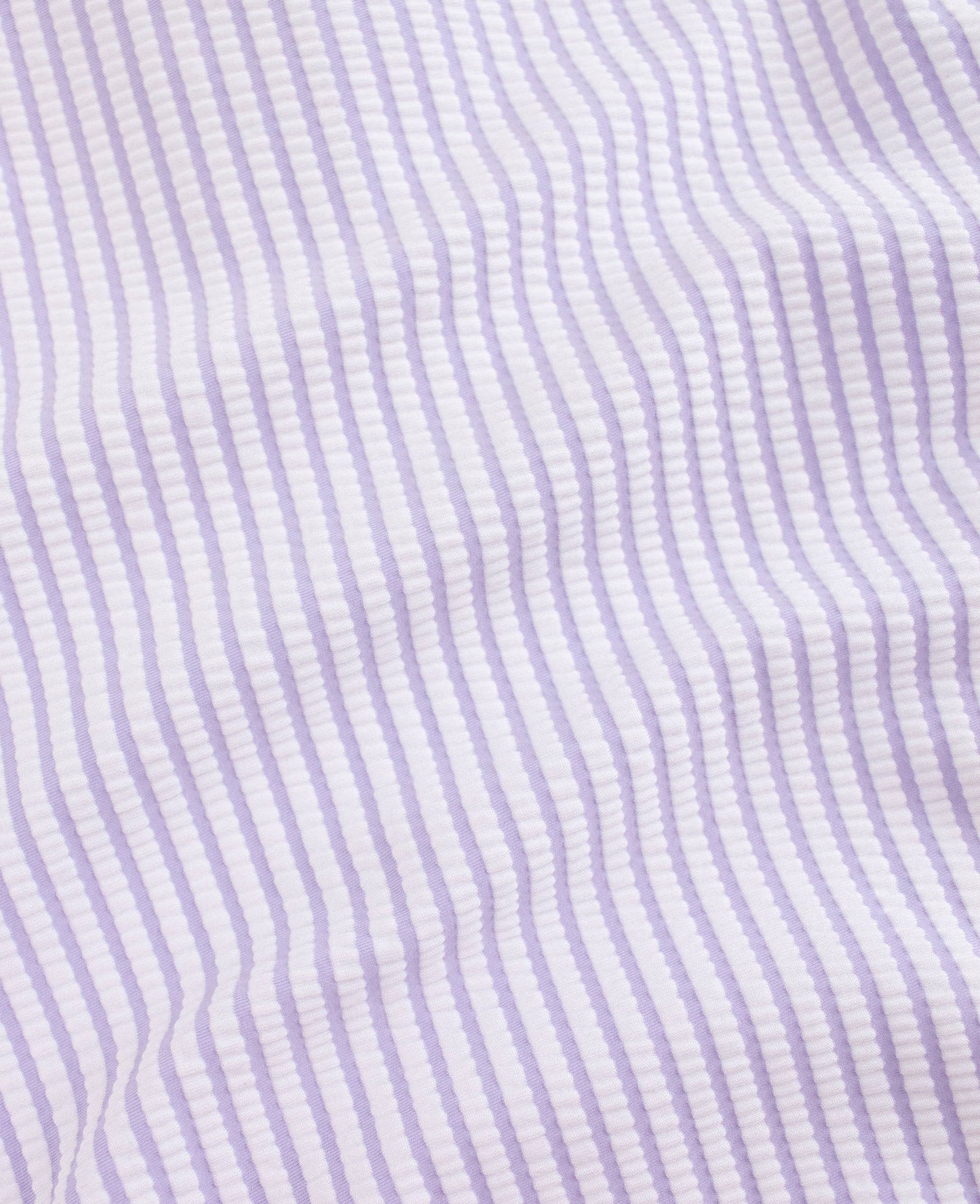 Baby Girls Lavender Seersucker Long Sleeve One Piece Rash Guard