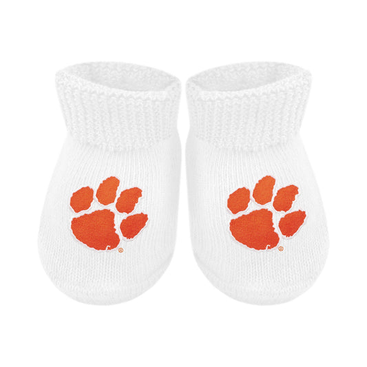 Clemson Tigers Newborn Bootie Sock