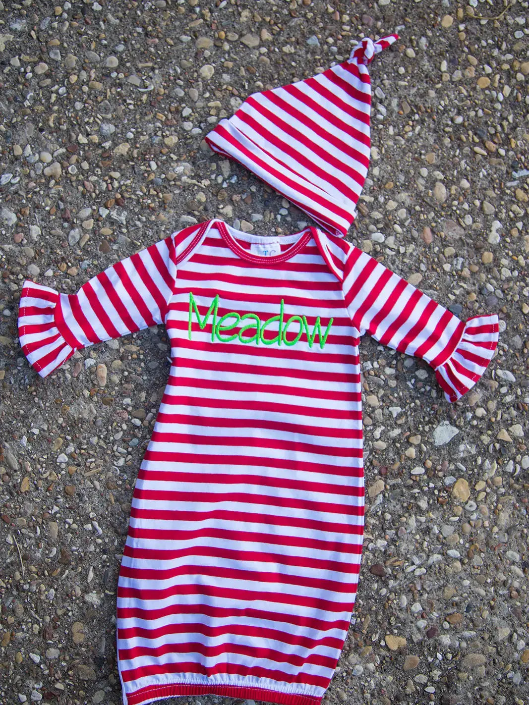 Infant Gown with Ruffle