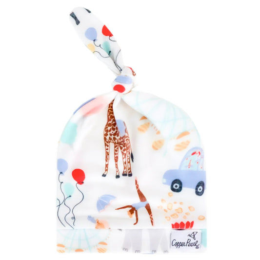 Newborn Top Knot Hat