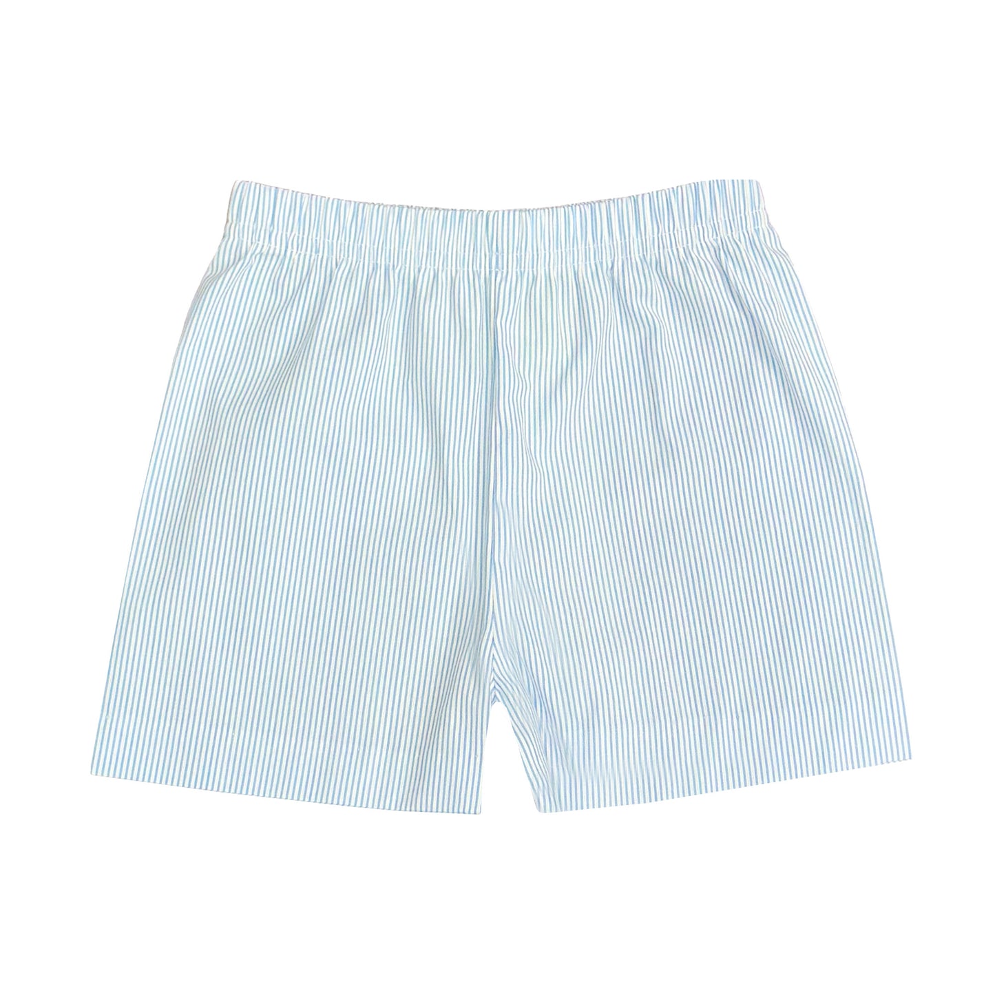 Leo Short Light Blue Stripe