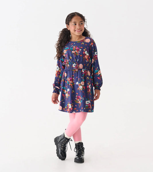 Fall Floral Special Event Dress