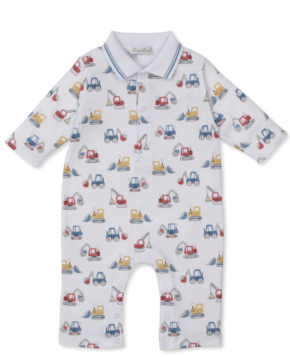 Construction long sleeve play suit