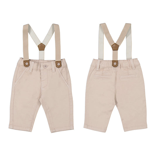 Mayoral Baby Boy Suspender Pants