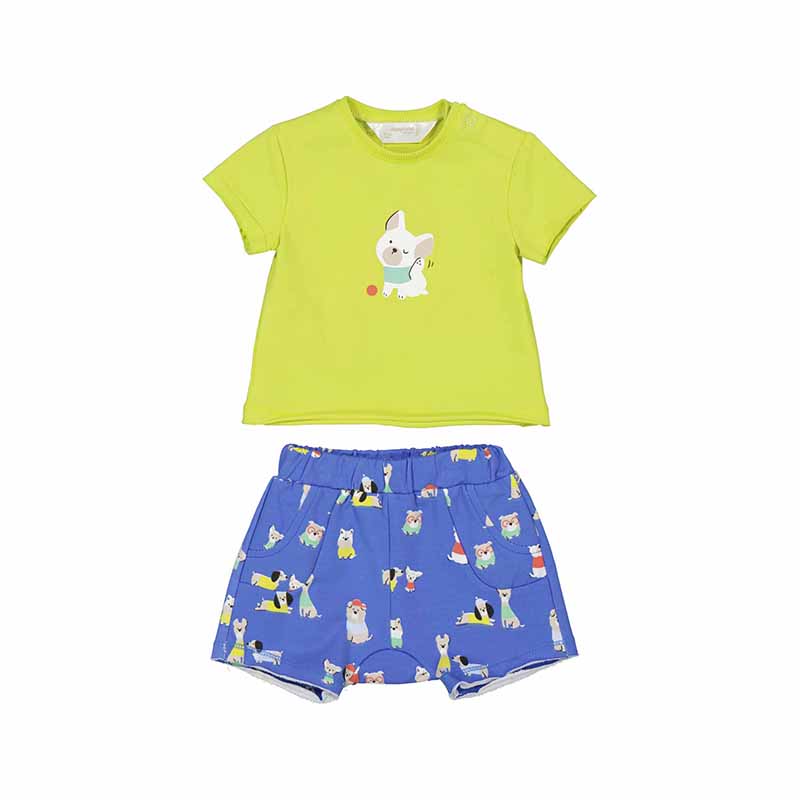 Playful Pup T-Shirt & Shorts Set