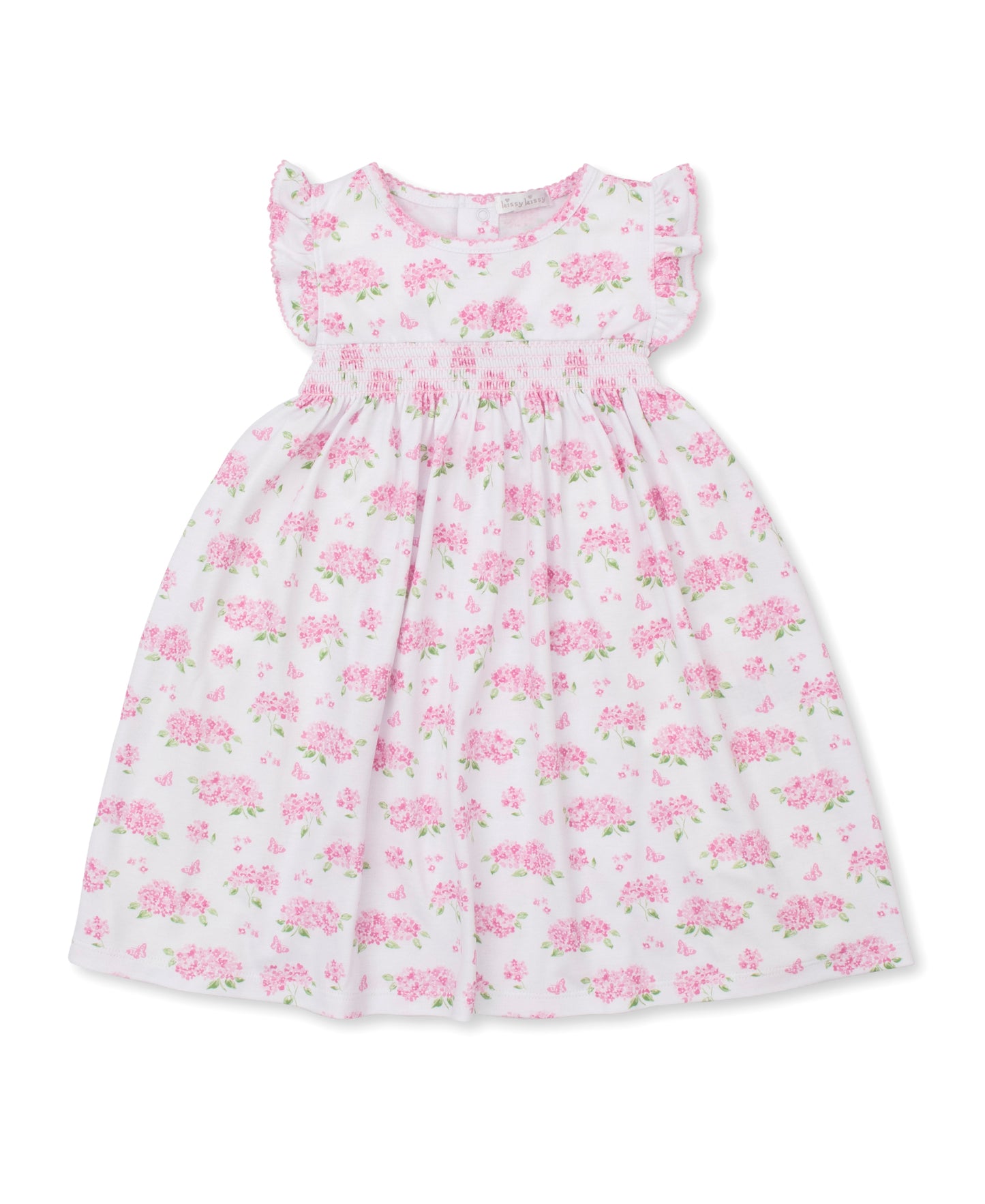 Heavenly Hydrangeas Pink Toddler Dress