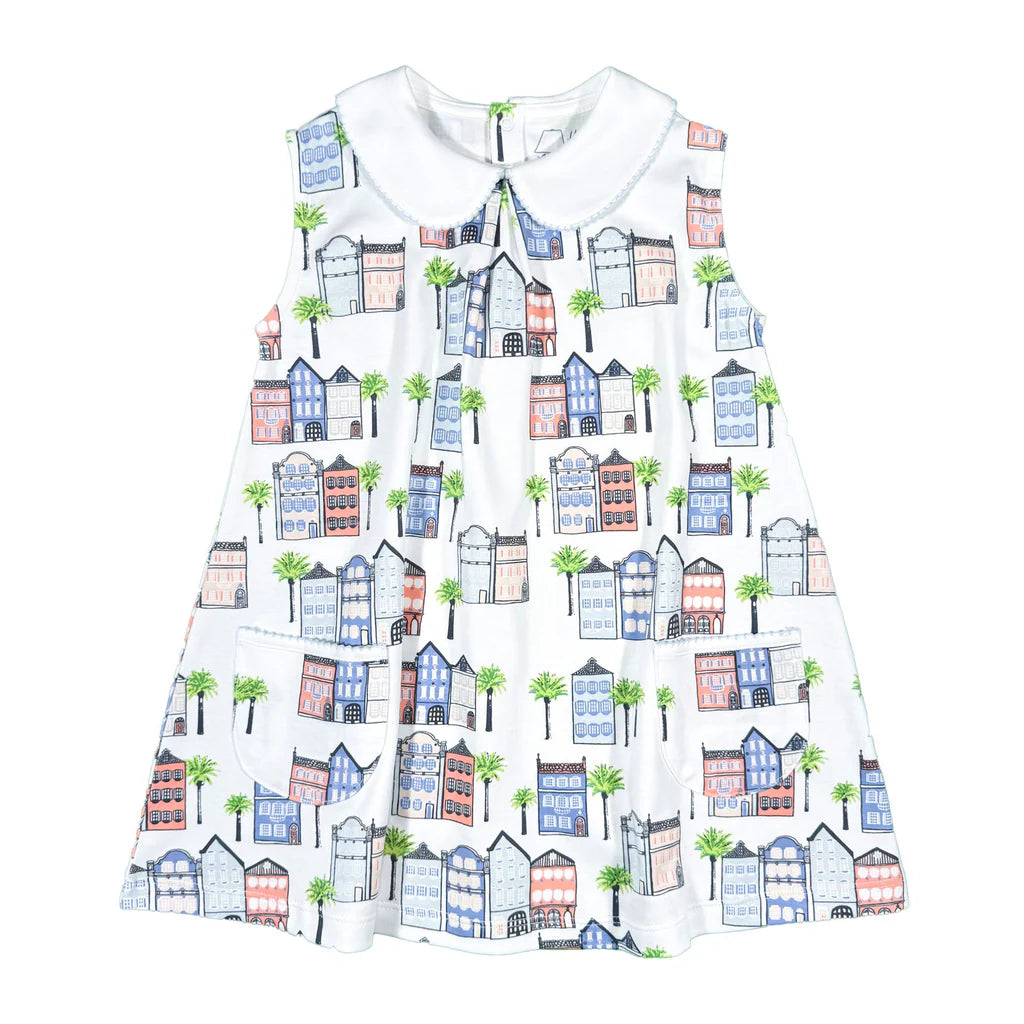 Sleeveless Pocket Twirl Dress