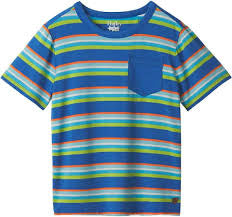 Sapphire Stripes Bamboo Tee