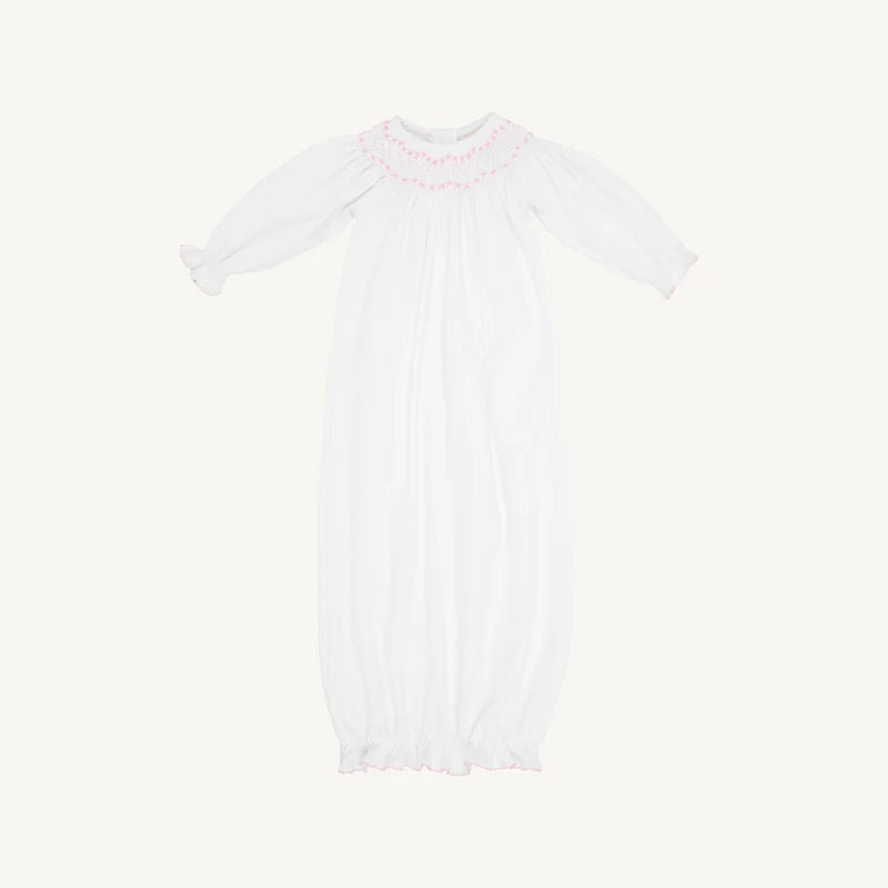 Sweetly Smocked Greeting Gown
