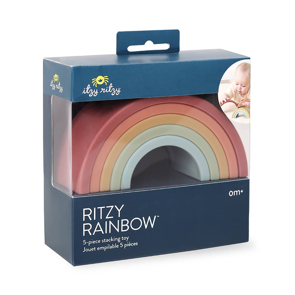 Itzy Ritzy Rainbow Stack Toy