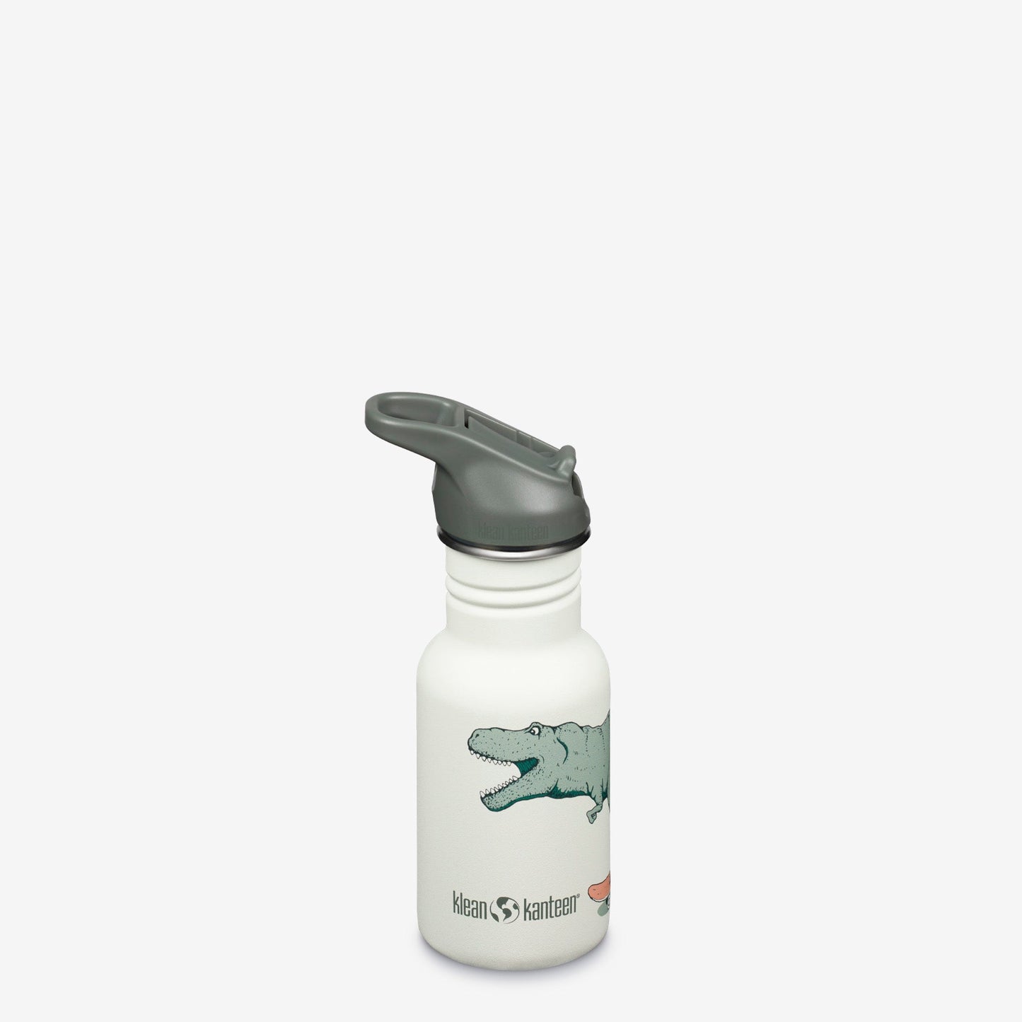 12 oz Classic Kid's Water Bottle with Flip Seal Sport Cap and Straw
