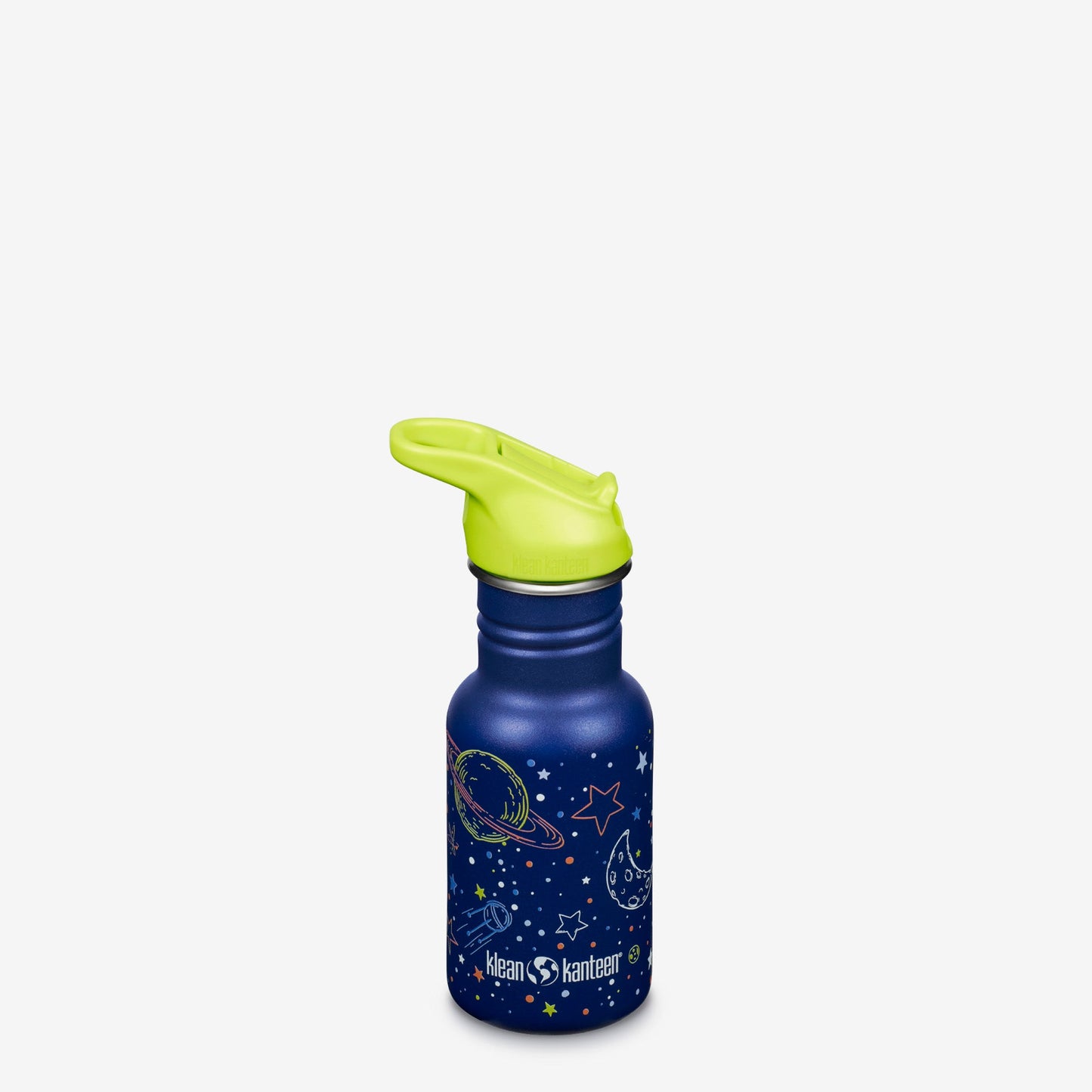 12 oz Classic Kid's Water Bottle with Flip Seal Sport Cap and Straw