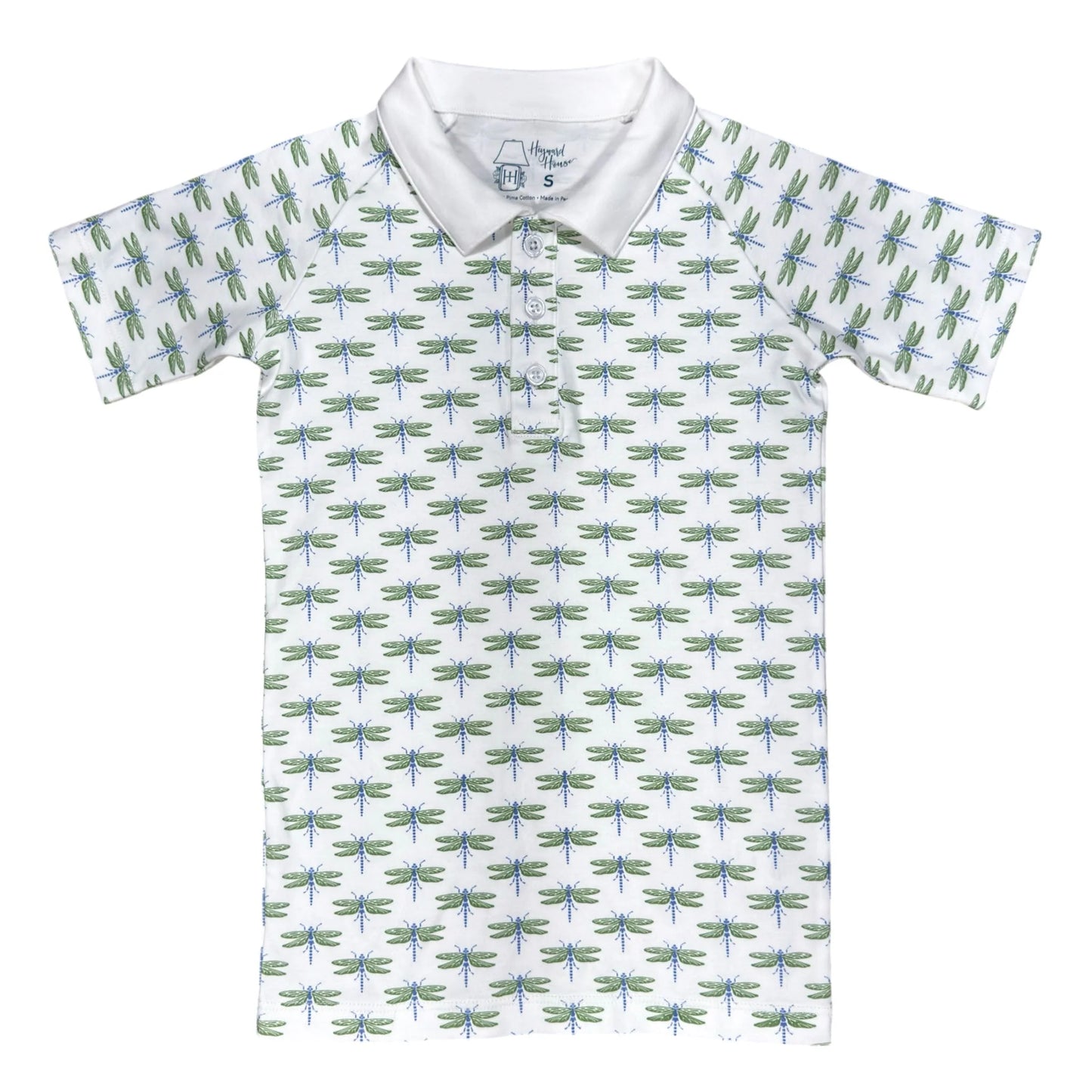 Boys Short Sleeve Pima Polo