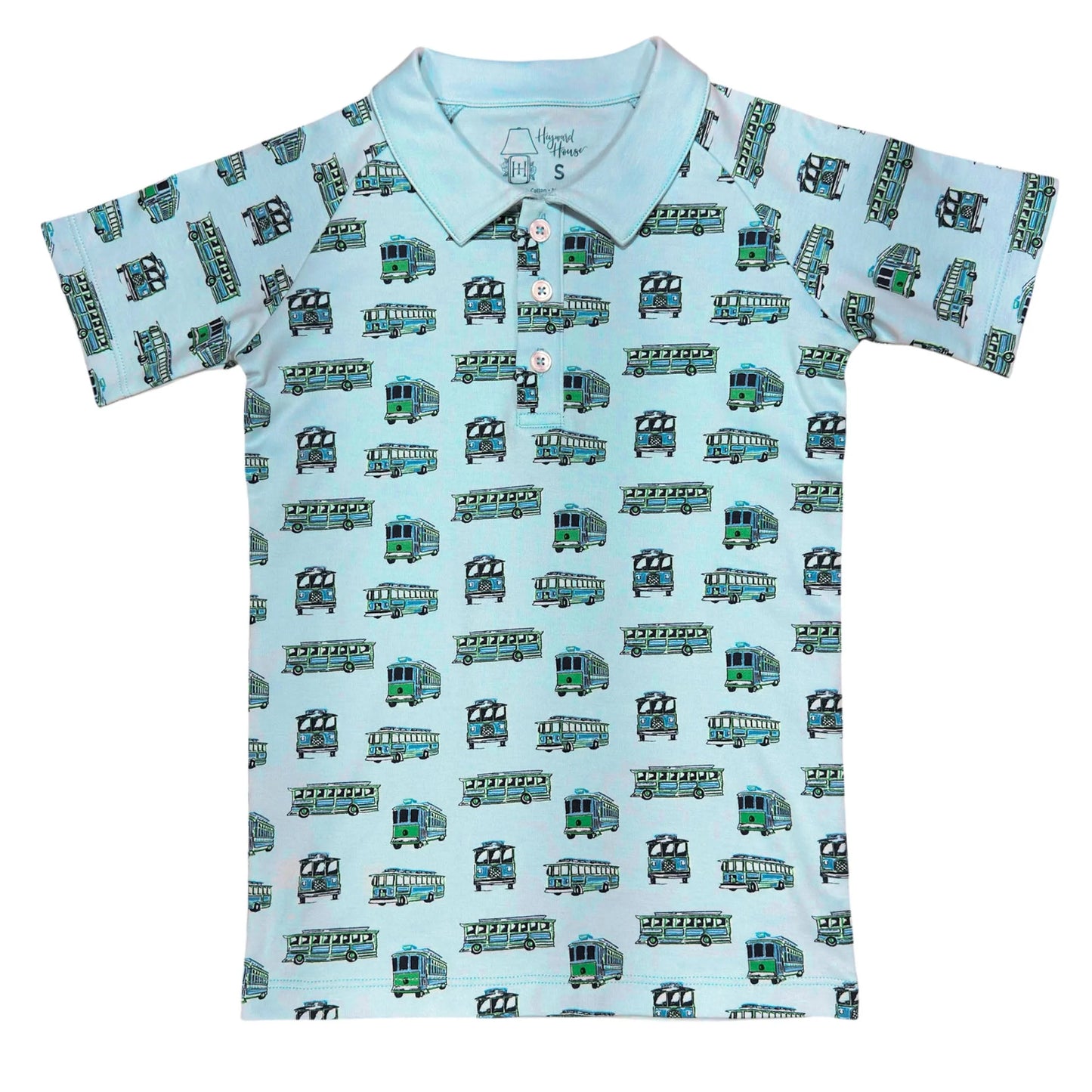 Boys Short Sleeve Pima Polo