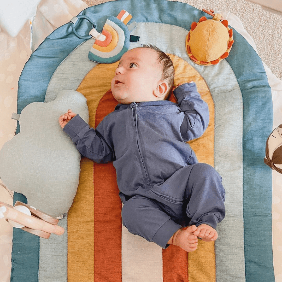 Bitzy Bespoke Ritzy Tummy Time™ Mat - Sunny Meadow Boutique