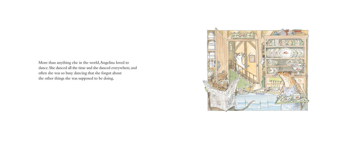 Angelina Ballerina by Katharine Holabird