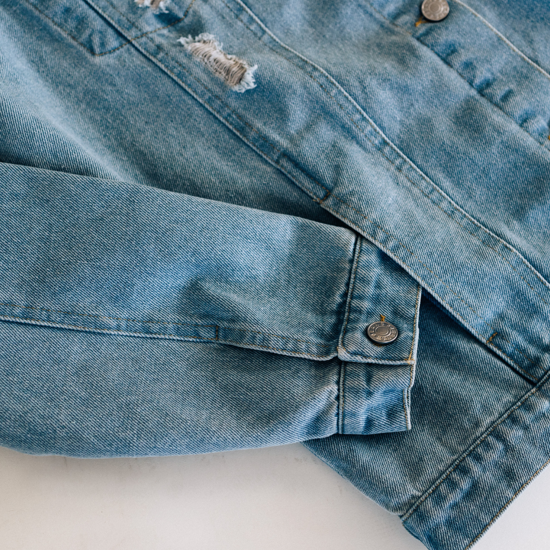 Distressed Denim Jean Jacket - Infant