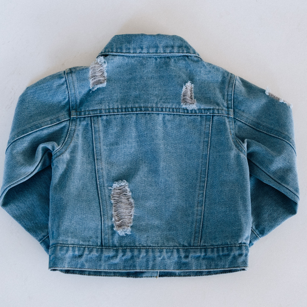 Distressed Denim Jean Jacket - Infant