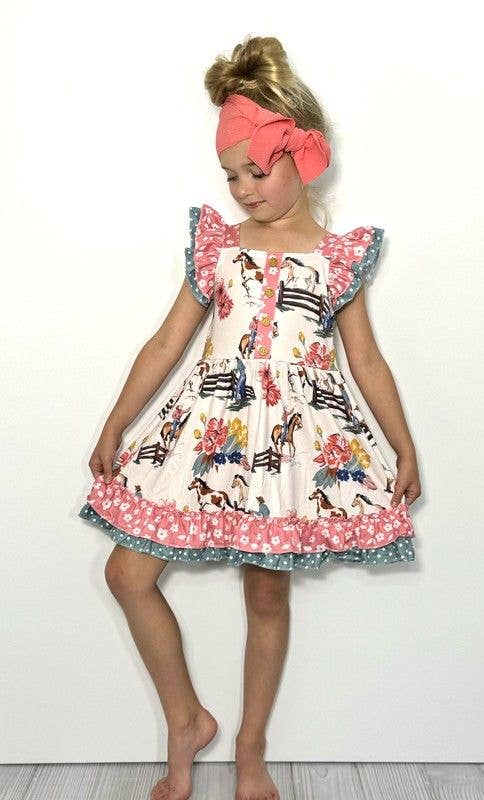 Calamity Jane Summer Girls Dress