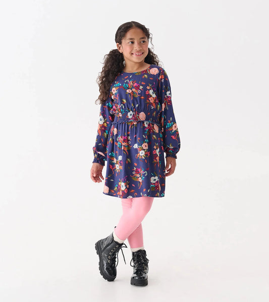 Fall Floral Special Event Dress - Sunny Meadow Boutique