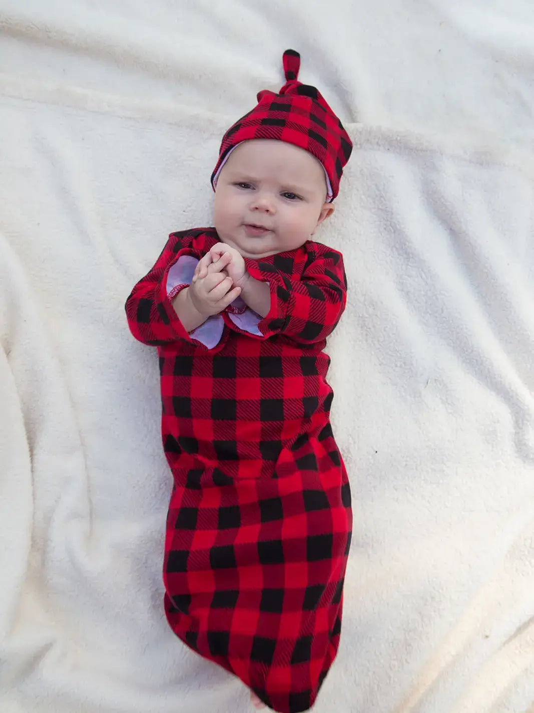 Infant Gown with Ruffle