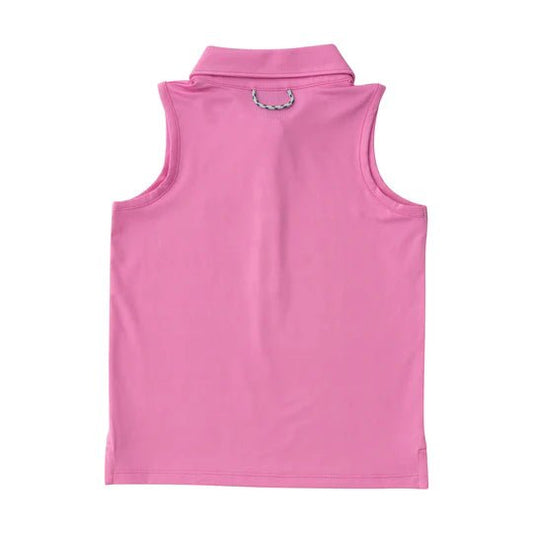 Girls sleeveless pro Performance Polo - Sunny Meadow Boutique
