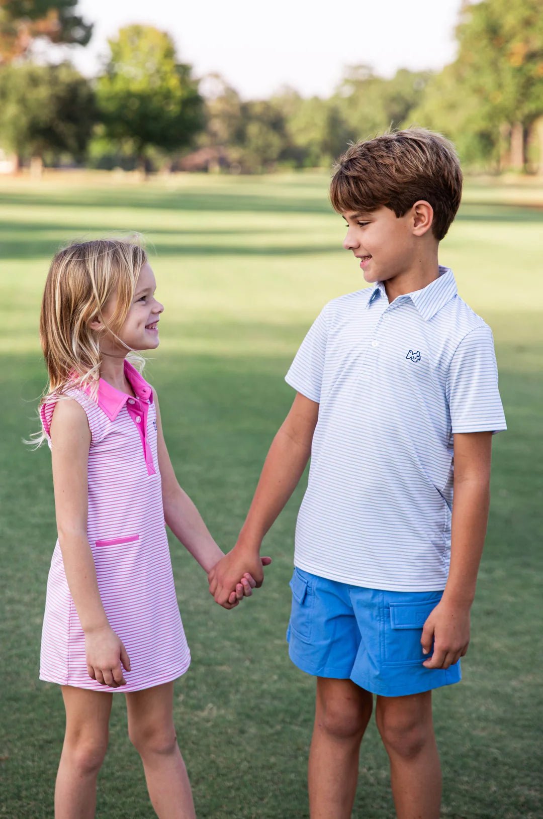 Girls Sleeveless Pro Performance Polo Dress - Sunny Meadow Boutique