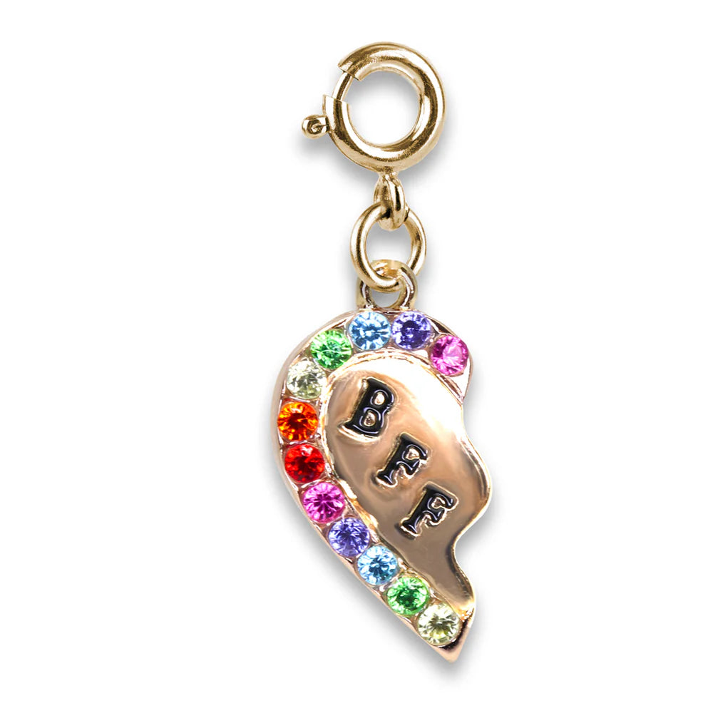 BFF Broken Heart Charm