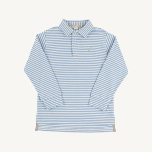 Prim & Proper Polo-Long Sleeve