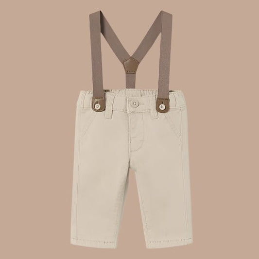 Mayoral Baby Boy Suspender Pants - Sunny Meadow Boutique