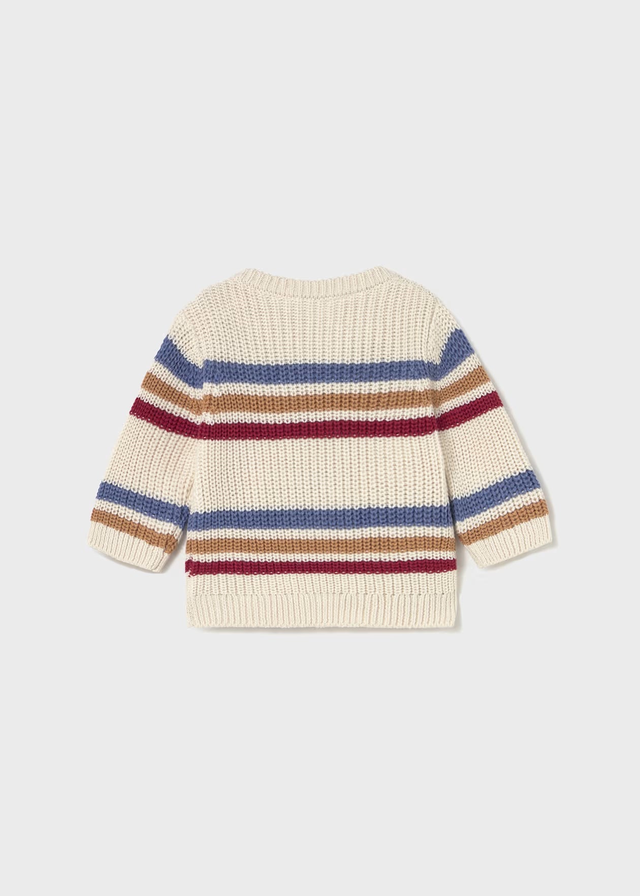 Mayoral Ceramic Striped Knit Baby Sweater