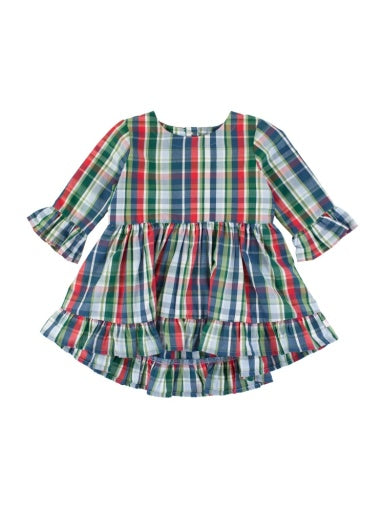 High Low Ruffle Tunic