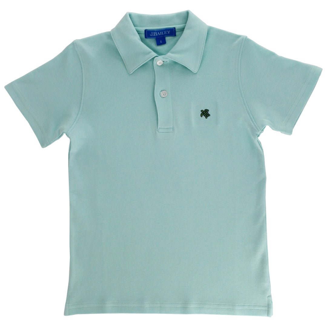 Short - sleeve Polo - Mint - Sunny Meadow Boutique