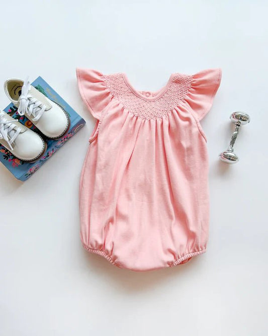 The Beaufort Bonnet Company Bridget Bubble - Sanibel Salmon - Sunny Meadow Boutique