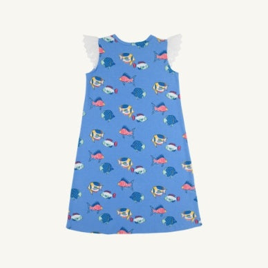 Fishy Fishy Sleeveless Polly Play Dress