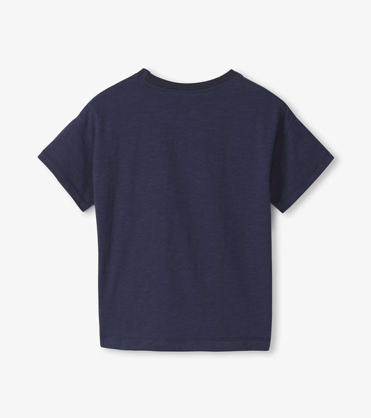 pirate octopus slouchy tee