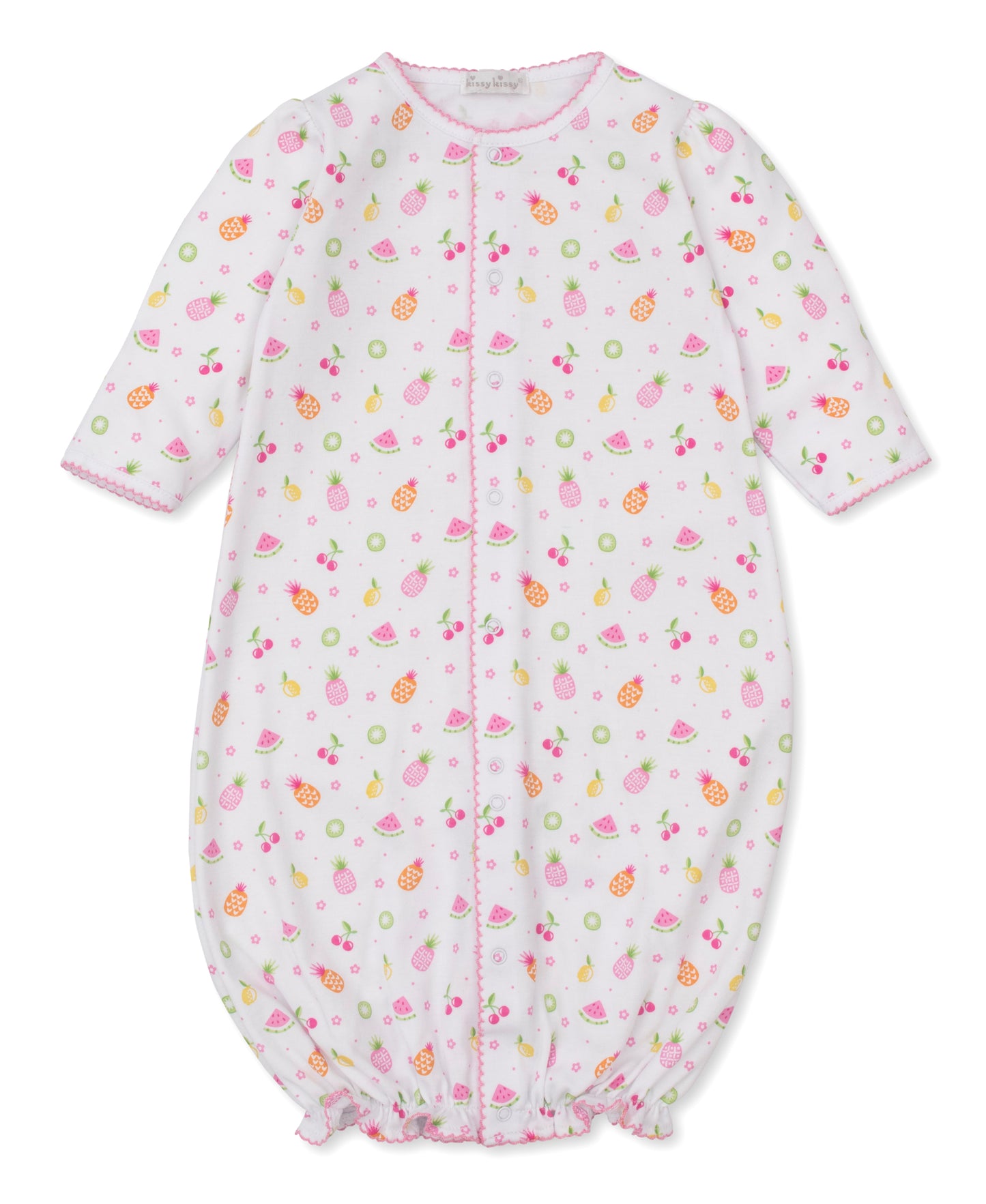 Fruit Fiesta White Convertible Gown