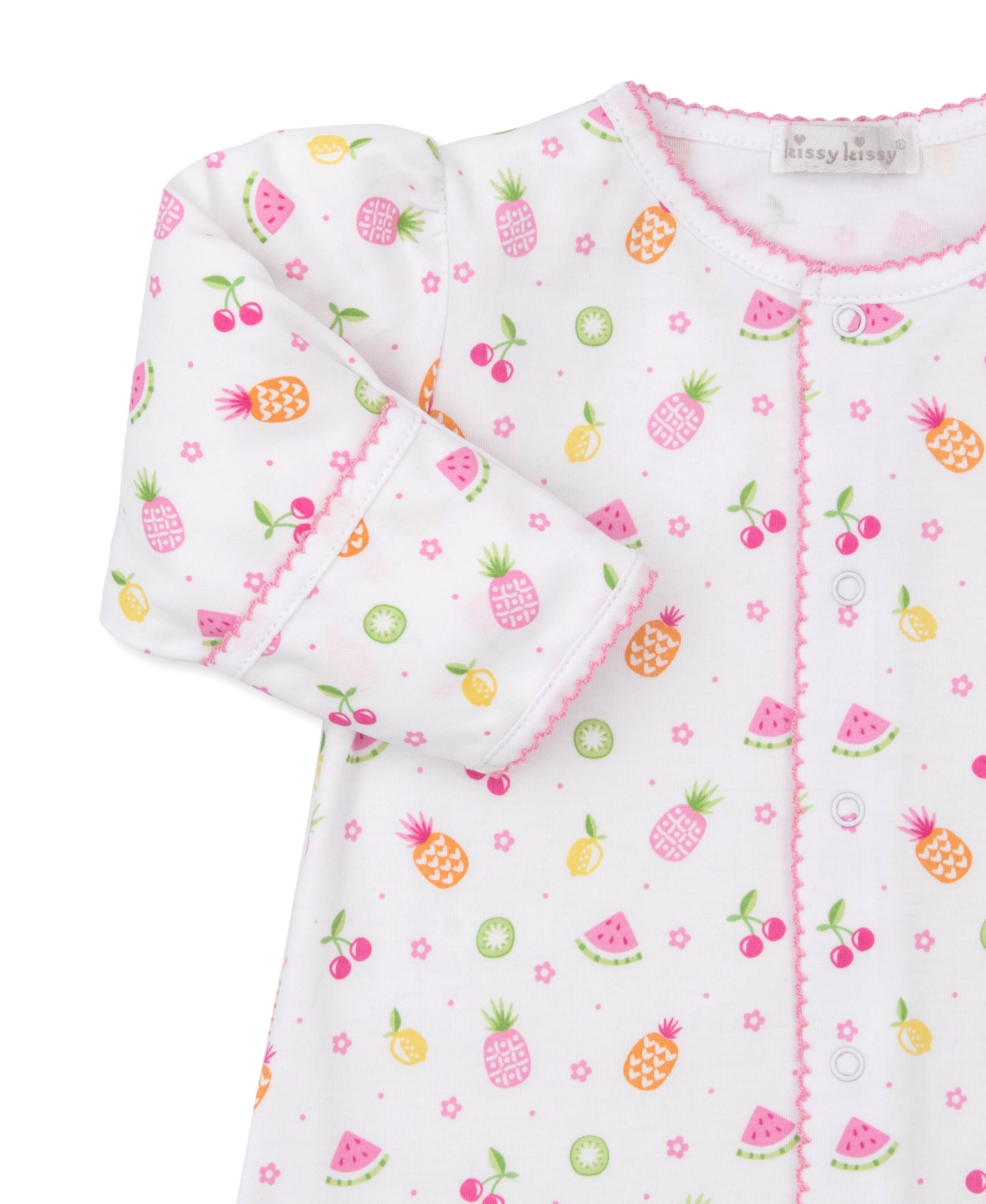 Fruit Fiesta White Convertible Gown